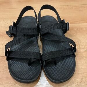 Chaco Black Strappy Outdoor Sandals